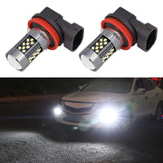 1 Pair H11 12V 7W Strobe Car LED Fog Light(White Light)