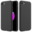 For iPhone SE 2022 / SE 2020 Shockproof Full Coverage Silicone Soft Protective Case(Black) - free shipping - PMC TechLife - Order now!