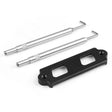 Car Aluminum Alloy Battery Fixing Bracket for Honda Civic 1988-2000(Black) - Engine Fittings by PMC TechLife | Online Shopping South Africa | PMC TechLife | Buy Now Pay Later Mobicred