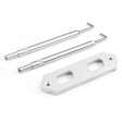 Car Aluminum Alloy Battery Fixing Bracket for Honda Civic 1988-2000(Silver) - Engine Fittings by PMC TechLife | Online Shopping South Africa | PMC TechLife | Buy Now Pay Later Mobicred