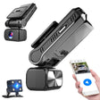 4K Dual Camera HD Night Vision WiFi Car Dash Cam Driving Recorder - Car DVRs by PMC TechLife | Online Shopping South Africa | PMC TechLife | Buy Now Pay Later Mobicred