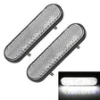 2 PCS 24LED Reflector Brake Light Turn Signal Light(White Shell White Light) - Turn Signal by PMC TechLife | Online Shopping South Africa | PMC TechLife | Buy Now Pay Later Mobicred