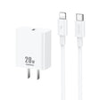 REMAX RP-U5 Extreme 2 Series 20W PD Charger + 1m USB-C / Type-C to 8 Pin Fast Charge Data Cable Set, Specification:CN Plug(White) - USB Charger by REMAX | Online Shopping South Africa | PMC TechLife | Buy Now Pay Later Mobicred