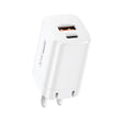 REMAX RP-U6 Magic Speed Series 30W USB+USB-C / Type-C Foldable Fast Charger, Specification:CN Plug(White) - USB Charger by REMAX | Online Shopping South Africa | PMC TechLife | Buy Now Pay Later Mobicred