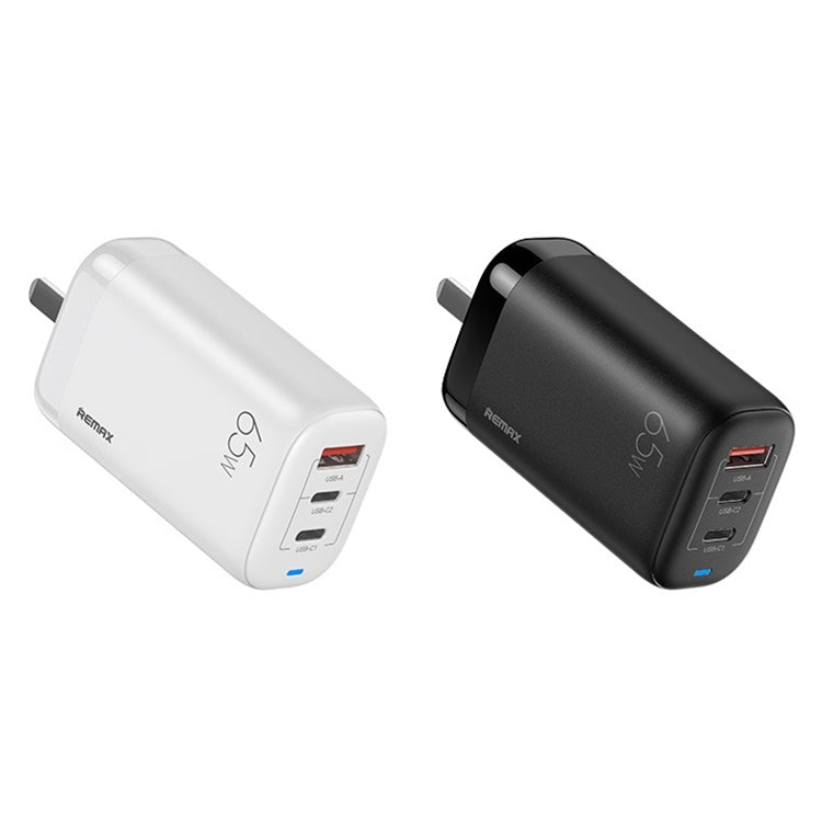 REMAX RP-U55 Territory Series 65W USB+Dual USB-C / Type-C Interface Fast Charger, Specification:US Plug (White)