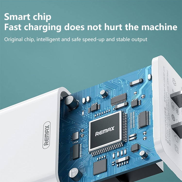 REMAX RP-U70 Jane Series 20W USB-C/Type-C PD Fast Charger, Specification:US Plug(White)