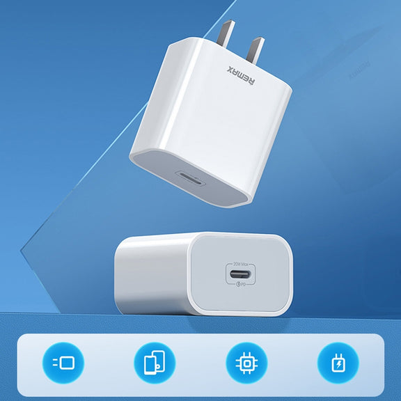 REMAX RP-U79 Speed Series 20W USB-C/Type-C Multi-Compatible Fast Charger, Specification:EU Plug(White)
