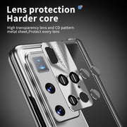 For Huawei Mate X2 Aluminum Alloy Double Hinge Shockproof Phone Protective Case(Silver)