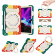 For Lenovo Tab M10 Plus 3rd Gen Armor Contrast Color Silicone + PC Tablet Case(Colorful Red) - Lenovo by PMC TechLife | Online Shopping South Africa | PMC TechLife | Buy Now Pay Later Mobicred