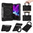 For Lenovo Tad P11 Armor Contrast Color Silicone + PC Tablet Case(Black) - Lenovo by PMC TechLife | Online Shopping South Africa | PMC TechLife | Buy Now Pay Later Mobicred