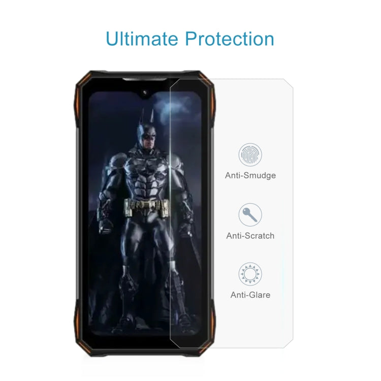 10 PCS 0.26mm 9H 2.5D Tempered Glass Film For Doogee S89 Pro
