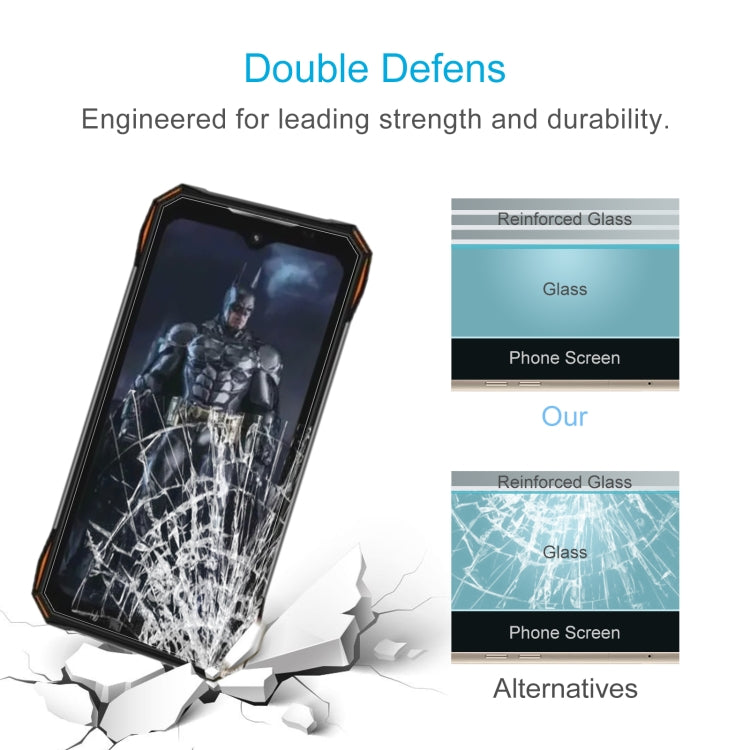 10 PCS 0.26mm 9H 2.5D Tempered Glass Film For Doogee S89 Pro