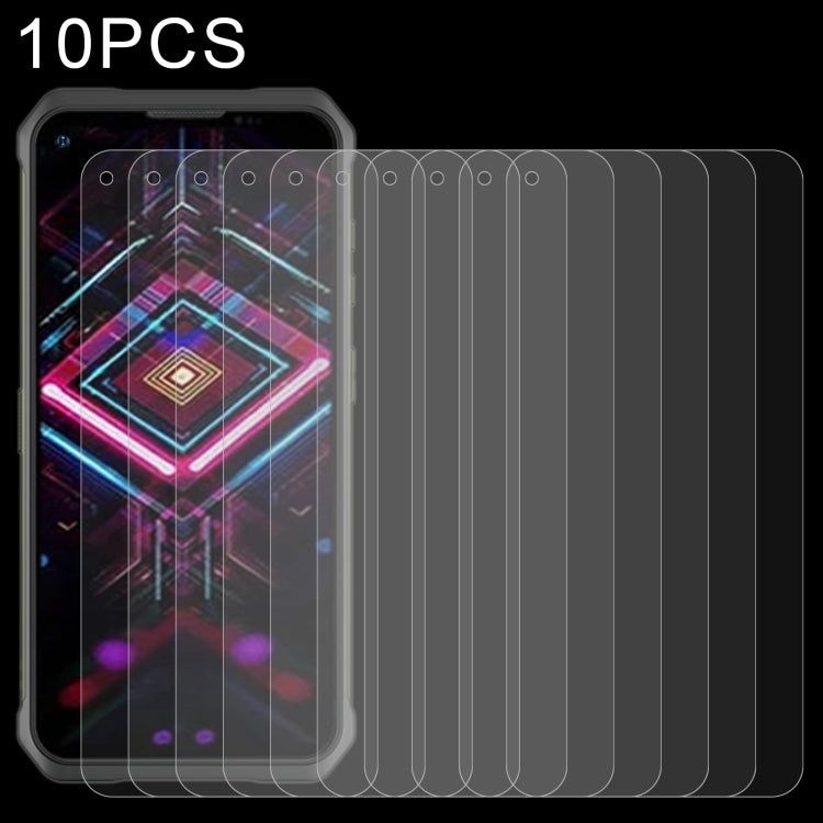 10 PCS 0.26mm 9H 2.5D Tempered Glass Film For Doogee V11