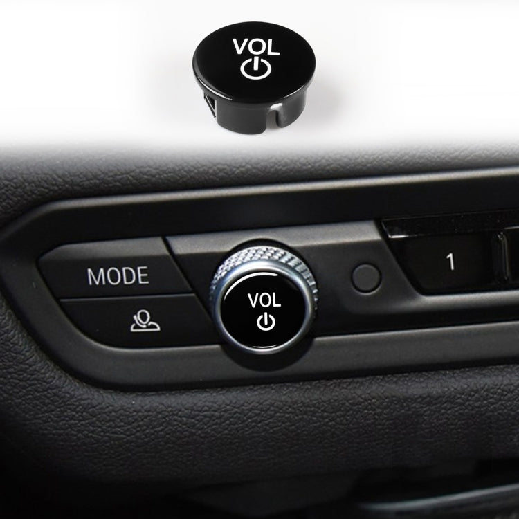 Car Audio Volume Button for BMW X7 G07 2019+, Left and Right Drive(Black)
