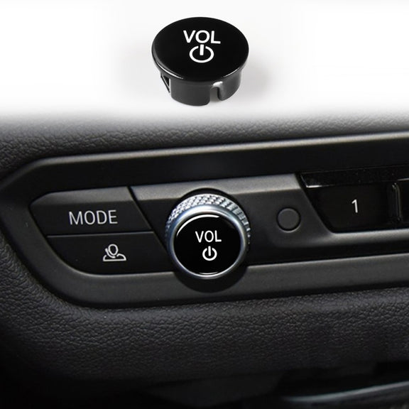 Car Audio Volume Button for BMW X7 G07 2019+, Left and Right Drive(Black)