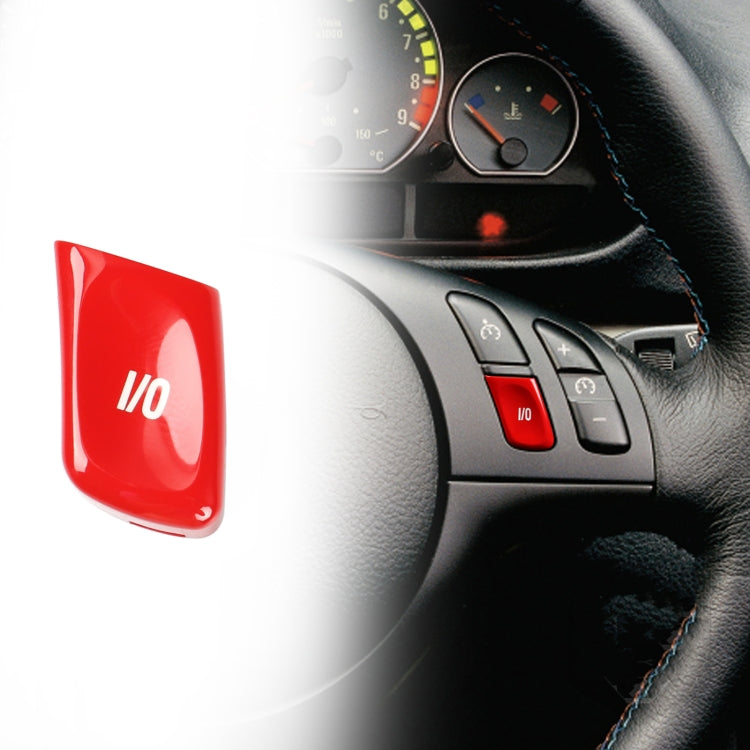 Car Audio Voice Button for BMW M3 E46 1998-2004,Left and Right Drive(Red)