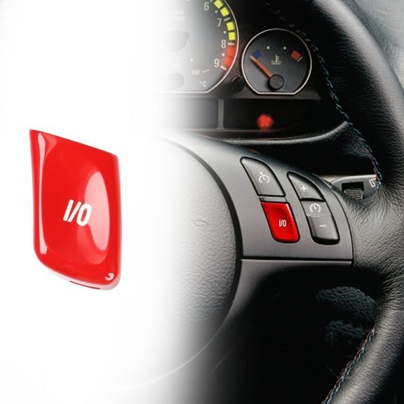 Car Audio Voice Button for BMW M3 E46 1998-2004,Left and Right Drive(Red)