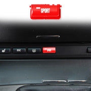 Car Sport Mode Sport Button for BMW M3 1998-2004 E46,Left and Right Drive(Red)
