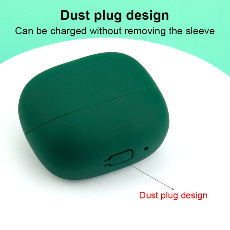 ZJ-0069 Silicone Bluetooth Earphone Protective Case For Sony WF-SP900(Midnight Blue)