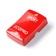 Car Gear Mode Switch Button for BMW 1-Series F20 2012-2018,Left and Right Drive(Red)