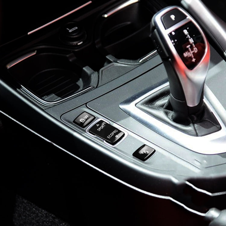Car Gear Button Set for BMW 1 Series F20 2012-2018,Left and Right Drive(Black)