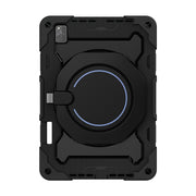For Huawei MatePad Pro 12.6 2021 Armor Contrast Color Silicone + PC Tablet Case(Black)