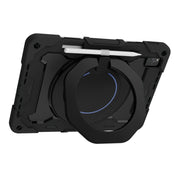 For Huawei MatePad Pro 12.6 2021 Armor Contrast Color Silicone + PC Tablet Case(Black)