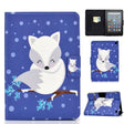 For Amazon Kindle Fire 7 2022 Electric Horizontal Flat Painted Leather Tablet Case(Arctic Fox) - free shipping - PMC TechLife - Order now!