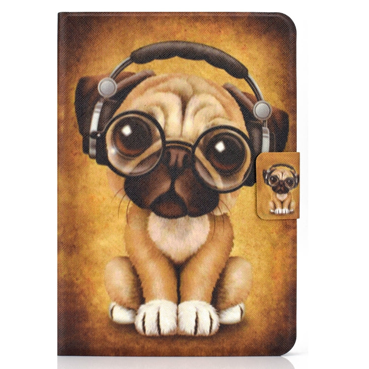 For Amazon Kindle Fire 7 2022 Electric Horizontal Flat Painted Leather Tablet Case(Shar Pei)