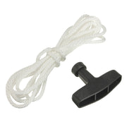 Lawn Mower Chainsaw Trimmer Universal Recoil Pull Start Handle with Rope Cord, Rope Length:4m