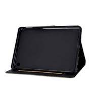 For Amazon Kindle Fire 7 2022 Varnish Glitter Powder Smart Leather Tablet Case(Yellow)