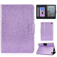 For Amazon Kindle Fire 7 2022 Varnish Glitter Powder Smart Leather Tablet Case(Purple) - Amazon by PMC TechLife | Online Shopping South Africa | PMC TechLife | Buy Now Pay Later Mobicred