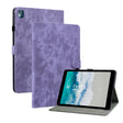 For Nokia T10 Tiger Pattern PU Tablet Case(Purple) - Nokia by PMC TechLife | Online Shopping South Africa | PMC TechLife | Buy Now Pay Later Mobicred