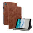 For Nokia T10 Tiger Pattern PU Tablet Case(Brown) - Nokia by PMC TechLife | Online Shopping South Africa | PMC TechLife | Buy Now Pay Later Mobicred