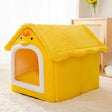 House Type Universal Removable and Washable Pet Dog Cat Bed Pet Supplies, Size:S(Yellow Chick) - Beds by PMC TechLife | Online Shopping South Africa | PMC TechLife | Buy Now Pay Later Mobicred