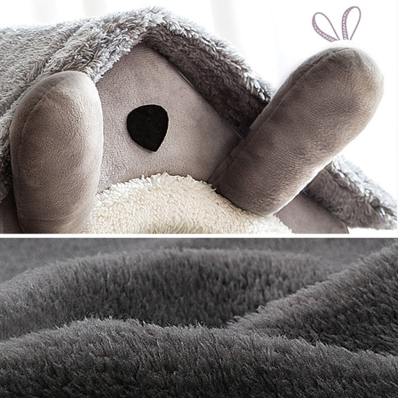 House Type Universal Removable and Washable Pet Dog Cat Bed Pet Supplies, Size:M(Brown Igloo)