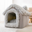 House Type Universal Removable and Washable Pet Dog Cat Bed Pet Supplies, Size:L(Grey Igloo) - Pet Houses & Accessories by PMC TechLife | Online Shopping South Africa | PMC TechLife | Buy Now Pay Later Mobicred