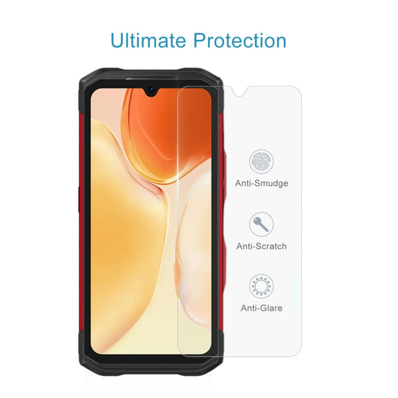 10 PCS 0.26mm 9H 2.5D Tempered Glass Film For DOOGEE S89