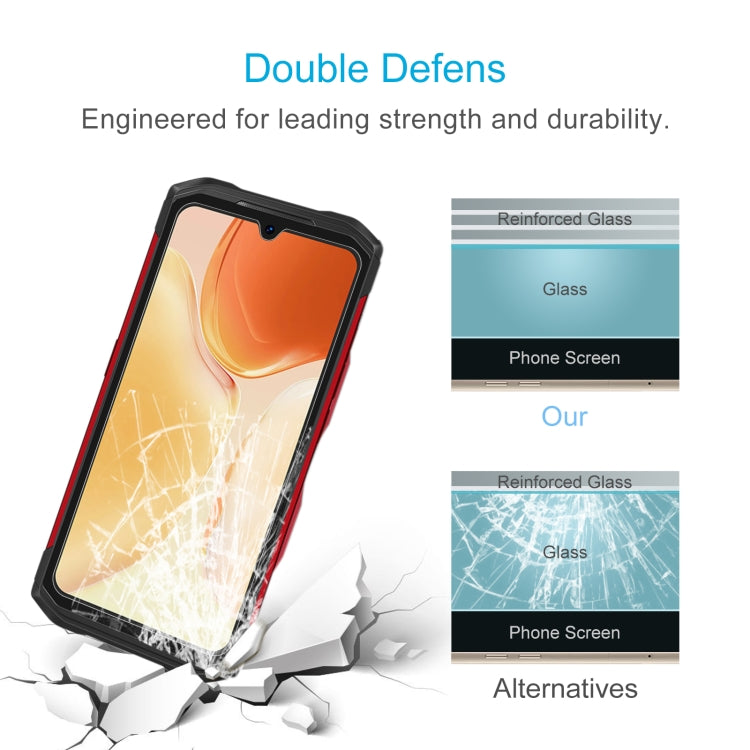 10 PCS 0.26mm 9H 2.5D Tempered Glass Film For DOOGEE S89
