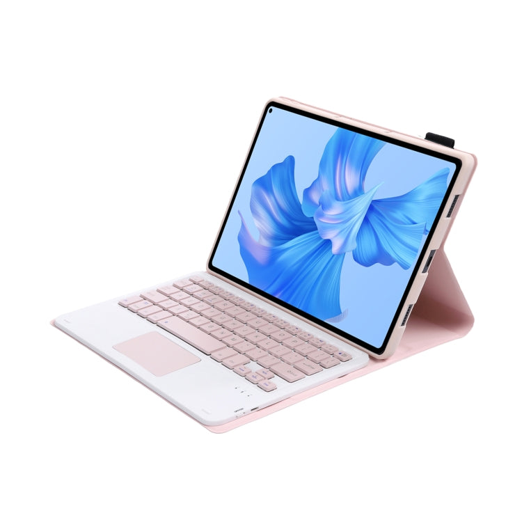 For Huawei MatePad Pro 11 2022 AHW12-A Detachable Sheep Pattern Bluetooth Keyboard Tablet Leather Case(Pink)