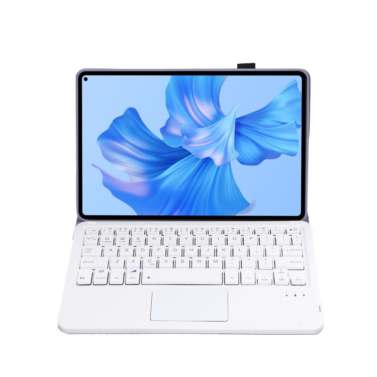 For Huawei MatePad Pro 11 2022 AHW12-A Detachable Sheep Pattern Bluetooth Keyboard Tablet Leather Case(Purple)