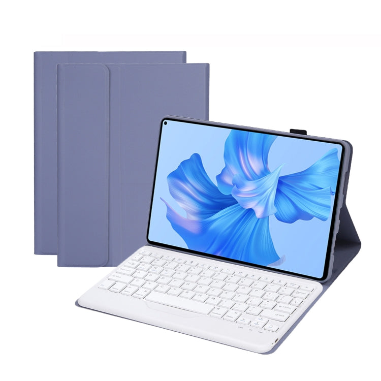 For Huawei MatePad Pro 11 2022 AHW12-B Detachable Sheep Pattern Bluetooth Keyboard Tablet Leather Case(Purple)