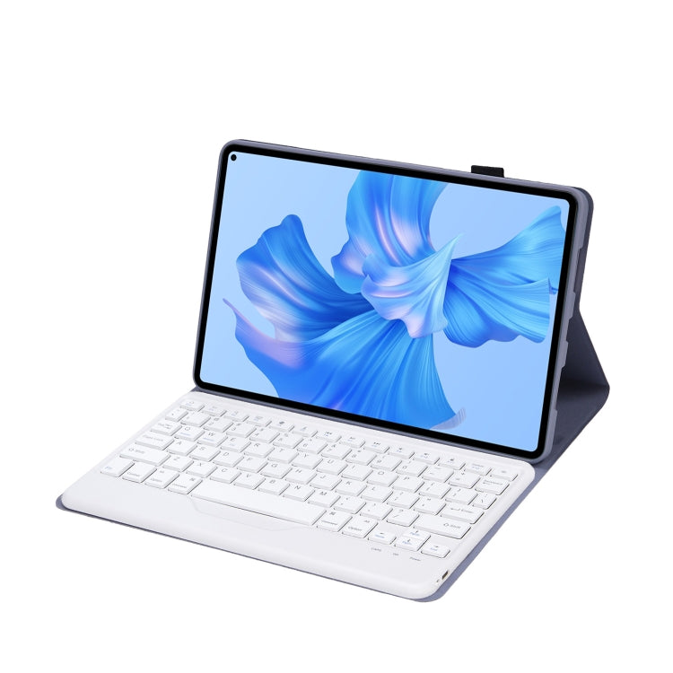 For Huawei MatePad Pro 11 2022 AHW12-B Detachable Sheep Pattern Bluetooth Keyboard Tablet Leather Case(Purple)
