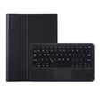 OP12-A Lambskin Texture Ultra-thin Bluetooth Keyboard Leather Case with Touchpad For OPPO Pad Air 10.4 inch(Black) - free shipping - PMC TechLife - Order now!