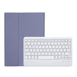 OP12-B Lambskin Texture Ultra-thin Bluetooth Keyboard Leather Case For OPPO Pad Air 10.4 inch(Purple) - free shipping - PMC TechLife - Order now!