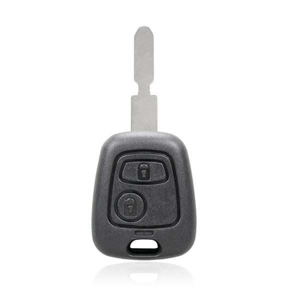 For Peugeot 206 433MHz 2 Buttons Intelligent Remote Control Car Key, Key Blank:NE78