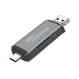 ADS-101 USB 3.0 Multi-function Card Reader(Grey) -  by PMC TechLife | Online Shopping South Africa | PMC TechLife | Buy Now Pay Later Mobicred