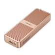 ORICO M223C3-G4-RG USB3.2 20Gbps M.2 NVMe SSD Enclosure(Gold) - HDD Enclosure by ORICO | Online Shopping South Africa | PMC TechLife | Buy Now Pay Later Mobicred