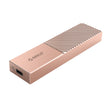 ORICO M206C3-G2-RG 10Gbps USB3.1 Gen2 Type-C M.2 NVMe SSD Enclosure(Gold) - HDD Enclosure by ORICO | Online Shopping South Africa | PMC TechLife | Buy Now Pay Later Mobicred