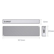ORICO M212C3-G2-SV 10Gbps M.2 NVMe SSD Enclosure(Silver)